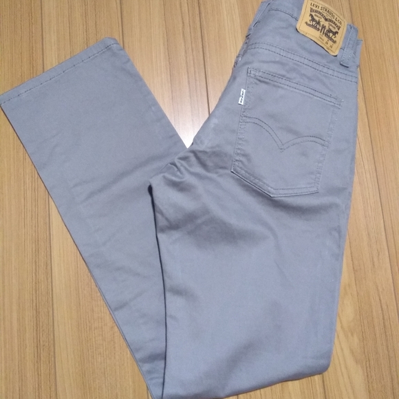 Levi's Boys youth pants Gray size US 16 used - Picture 3 of 7
